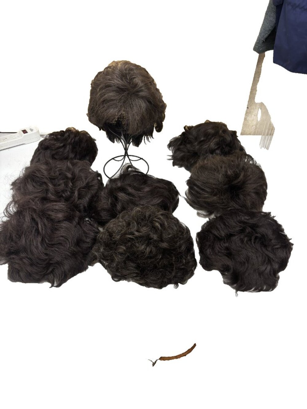 Lot of 9 Paula Young,Christine Jordan,  Eva Gabor Synthetic wigs